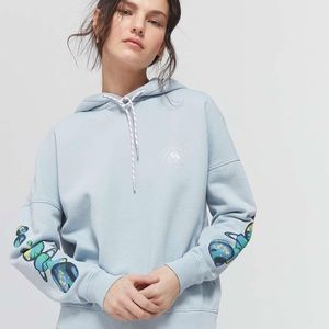 quiksilver fleece hoodie from Urban Outfitters